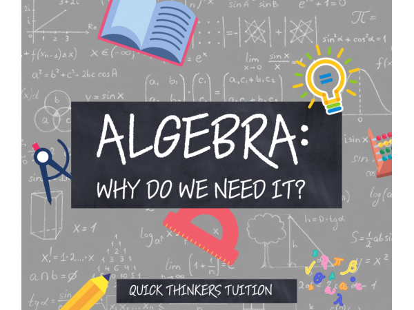 Why do we need algebra?